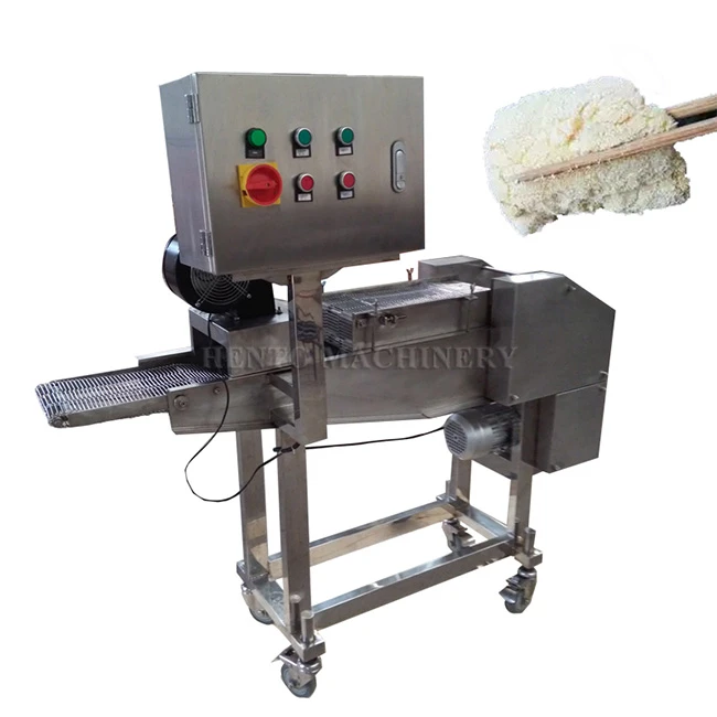 Meat Patty Paste Coating Machine